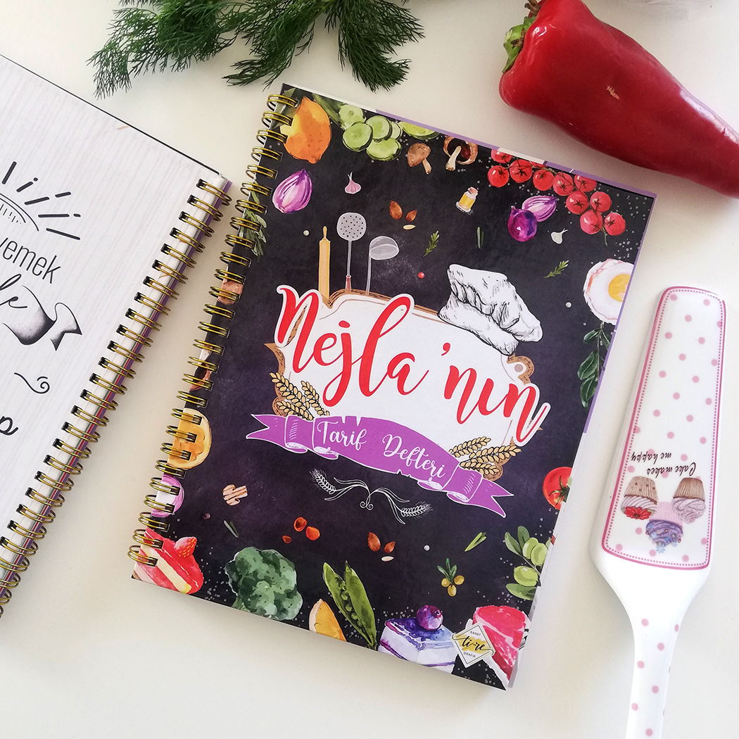 KİŞİYE ÖZEL DEFTER TARİF DEFTERİ SEVGİLİLER GÜNÜ DEFTERİ ROMANTİK DEFTER PLANLAYICI PLANNER BOOK TASARIM HEDİYE 
